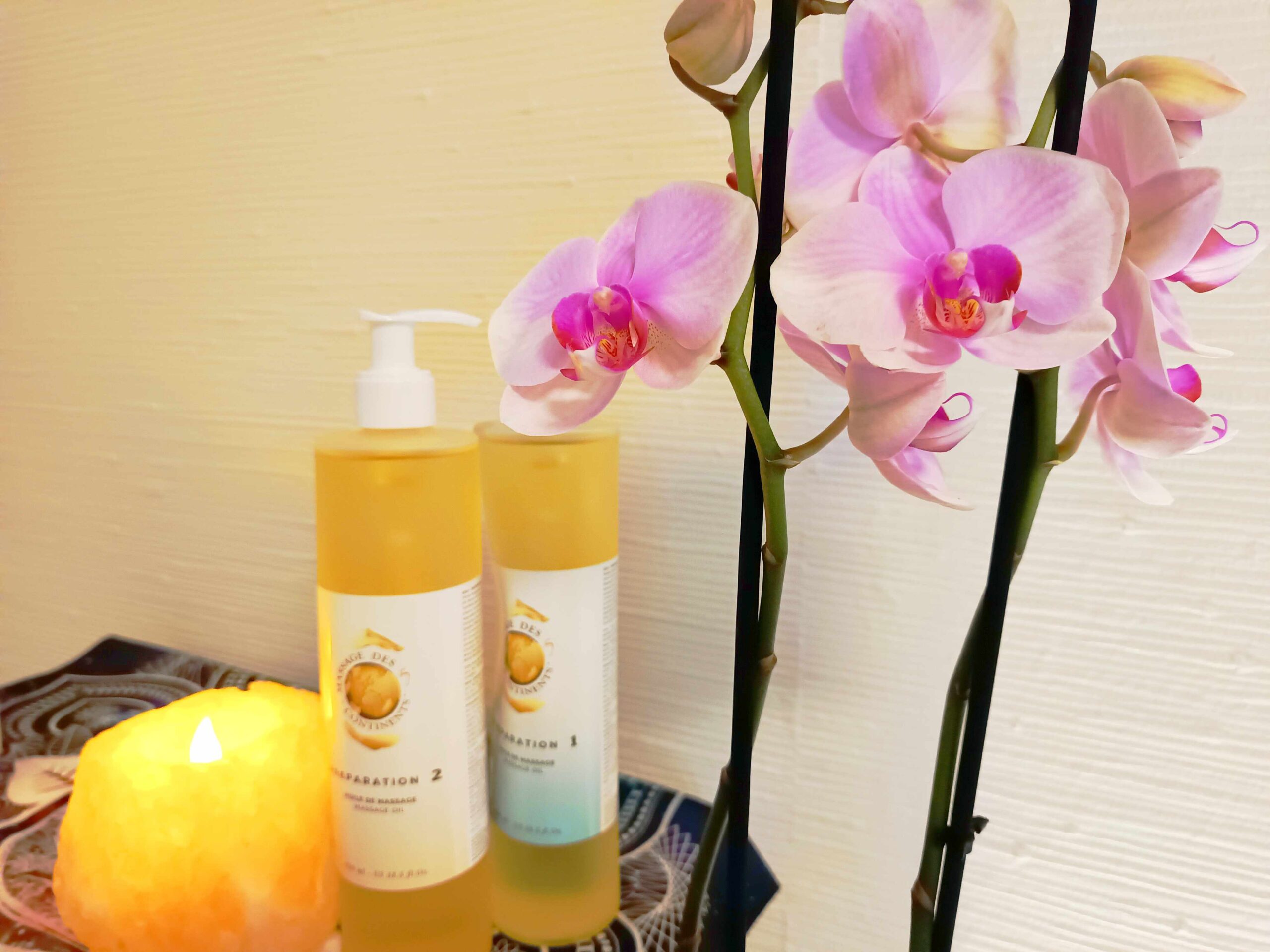 Des huiles essentielles puissantes pour le Massage des 5 Continents